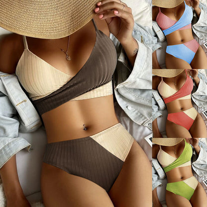 Polyester Bikini Stripe - BLUTIFUL1
