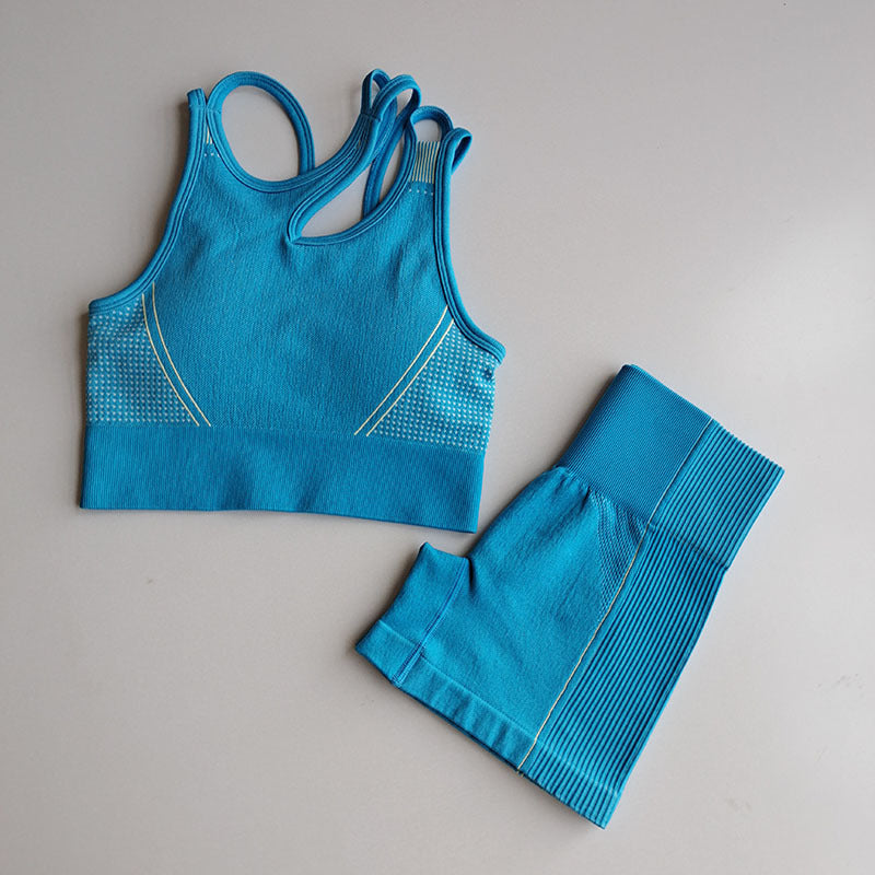 Quick-drying running fitness suit yoga suit - BLUTIFUL1